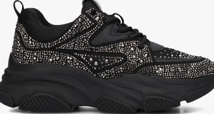zwarte steve madden lage sneakers jprivy