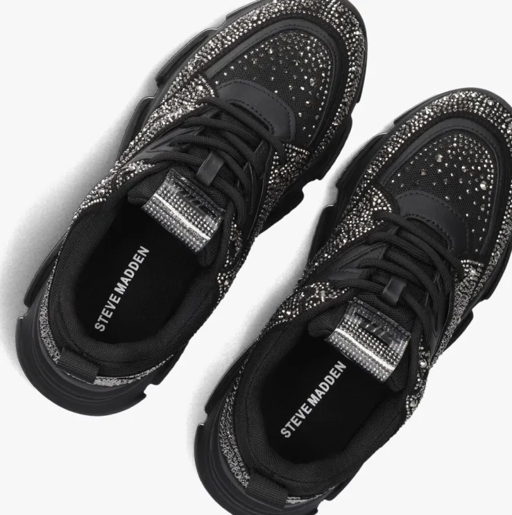 zwarte steve madden lage sneakers jprivy