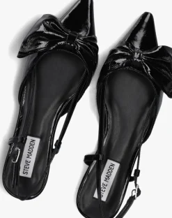 zwarte steve madden slingbacks dazzled