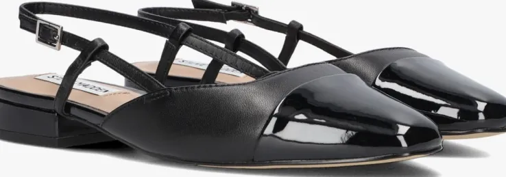 zwarte steve madden slingbacks belinda
