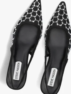 zwarte steve madden slingbacks kari-mr