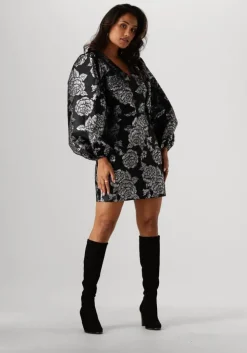 zwarte studio amaya mini jurk lia