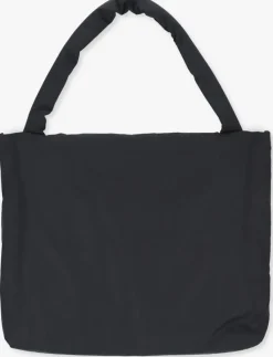 zwarte studio noos shopper puffy mom-bag