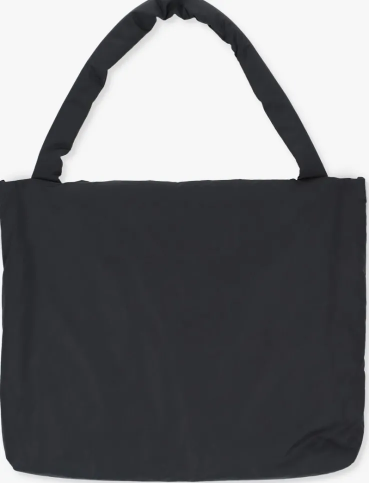 zwarte studio noos shopper puffy mom-bag