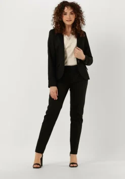 zwarte summum blazer blazer classic stretch (1s100)