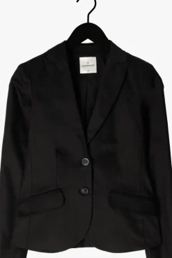 zwarte summum blazer blazer classic stretch (1s100)