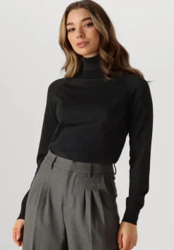 zwarte summum coltrui turtle neck sweater soft