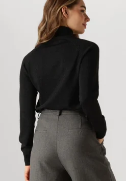 zwarte summum coltrui turtle neck sweater soft