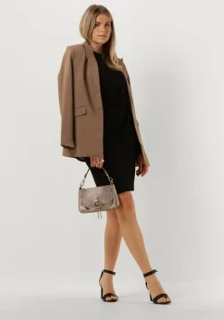 zwarte summum mini jurk dress punto milano 1