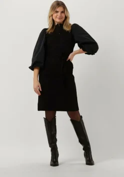 zwarte summum mini jurk dress punto milano