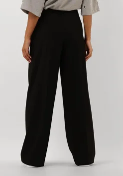 zwarte summum pantalon trousers viscose blend stretch