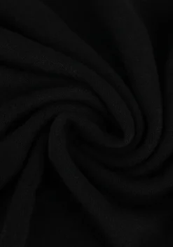 zwarte summum sweater puffy sleeve sweater basic knit