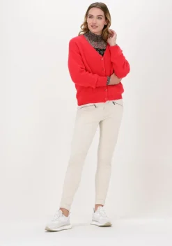 zwarte summum top top high neck ornament viscose