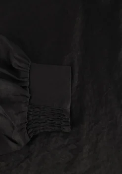 zwarte summum top top long sleeves silky touch