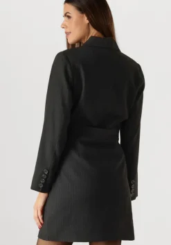 zwarte suncoo mini jurk cherry