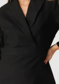 zwarte suncoo mini jurk cherry