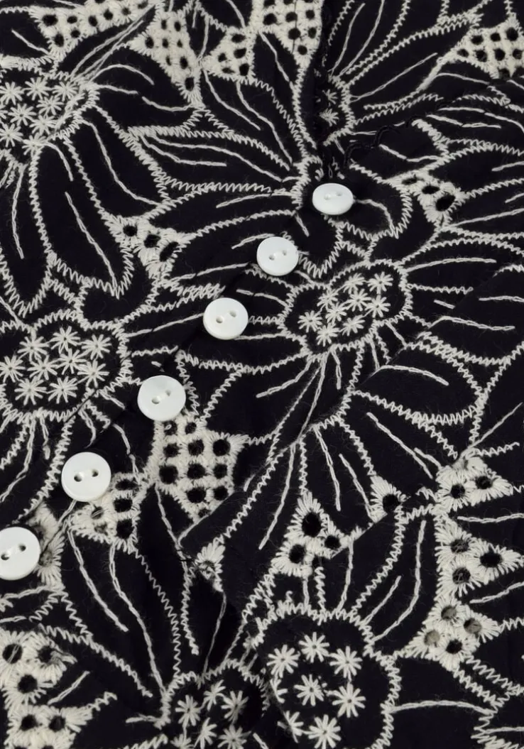 zwarte suncoo mini jurk cindy