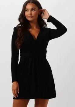 zwarte suncoo mini jurk cadix