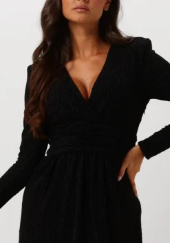 zwarte suncoo mini jurk cadix