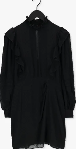 zwarte suncoo mini jurk carmen