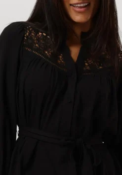 zwarte suncoo mini jurk ceylan