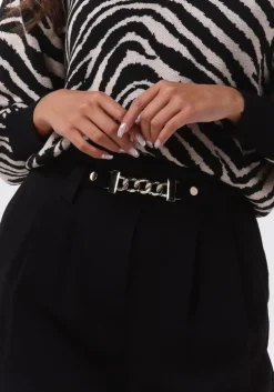 zwarte suncoo pantalon julio pants