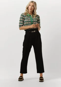 zwarte suncoo pantalon julio pants