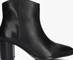 zwarte tango enkellaarsjes tania 502