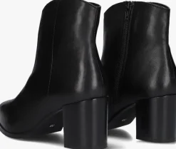 zwarte tango enkellaarsjes tania 502