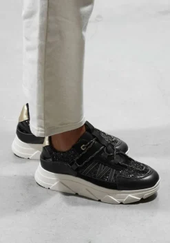 zwarte tango lage sneakers kady fat 429