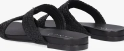 zwarte tango slippers mila 517