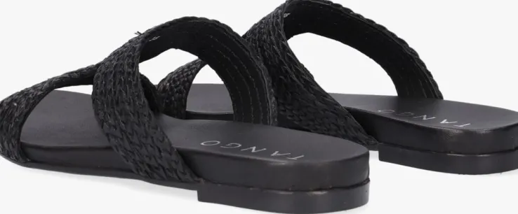 zwarte tango slippers mila 517