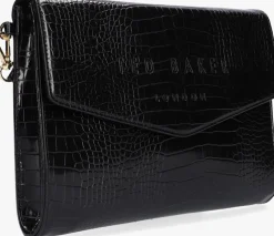 zwarte ted baker clutch crocey