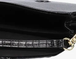 zwarte ted baker clutch crocey