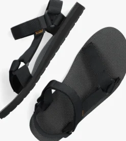 zwarte teva platte sandalen m original universal