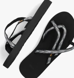 zwarte teva teenslippers w olowahu