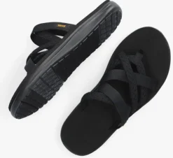 zwarte teva teenslippers w voya zillesa