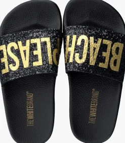 zwarte the white brand slippers glitter beach kids