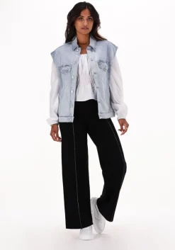 zwarte tiger of sweden wijde broek lien