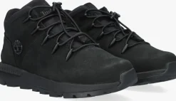zwarte timberland enkelboots sprint trekker mid k