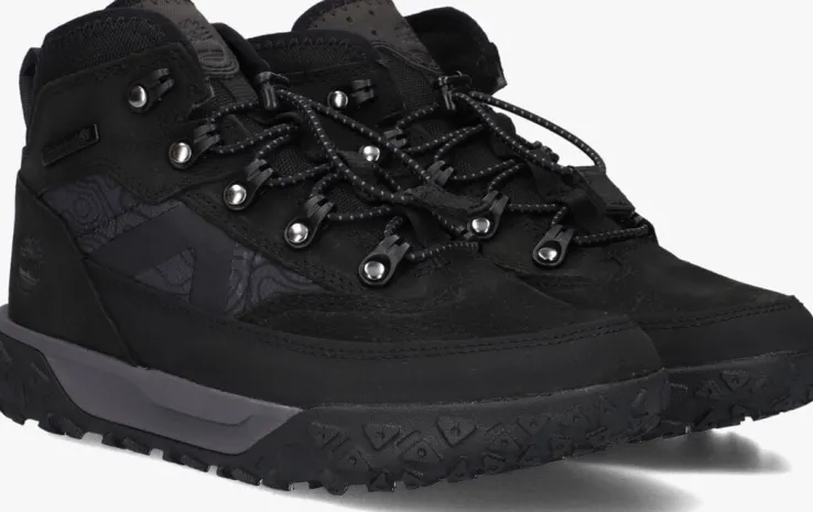 zwarte timberland enkelboots greenstride motion 6 mid