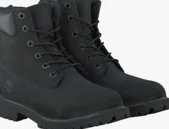 zwarte timberland veterboots 6in premium wp