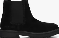 zwarte tommy hilfiger chelsea boots hilfiger zip