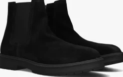 zwarte tommy hilfiger chelsea boots hilfiger zip