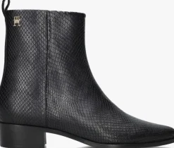 zwarte tommy hilfiger cowboylaarzen low cowboy