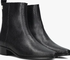 zwarte tommy hilfiger cowboylaarzen low cowboy