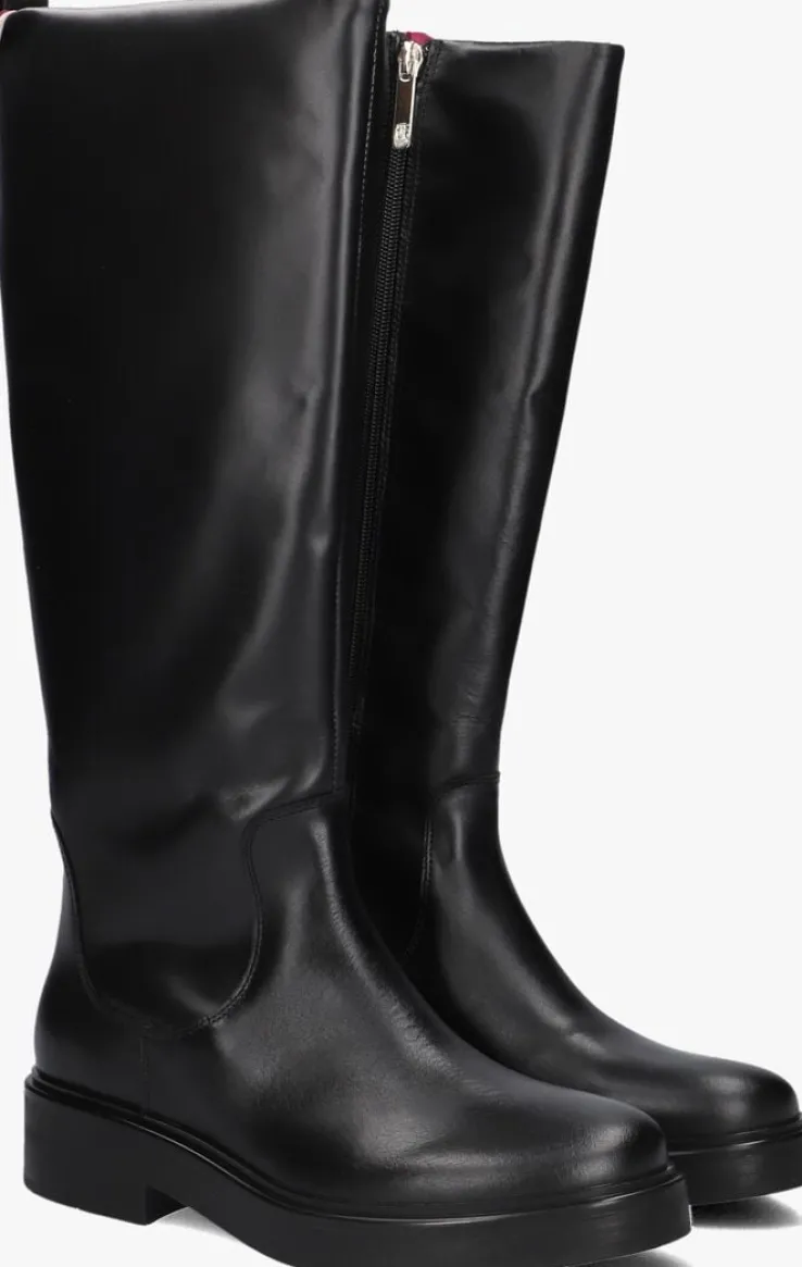 zwarte tommy hilfiger hoge laarzen premium long boot