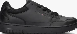 zwarte tommy hilfiger lage sneakers tommy hilfiger basket core ess