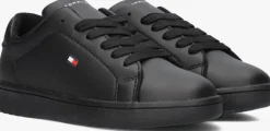 zwarte tommy hilfiger lage sneakers 34073
