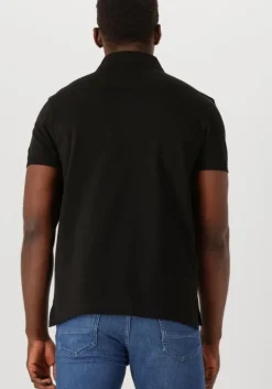 zwarte tommy hilfiger polo core 1985 slim polo